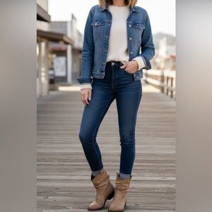 3/$17! Tan Leather Ankle Boots